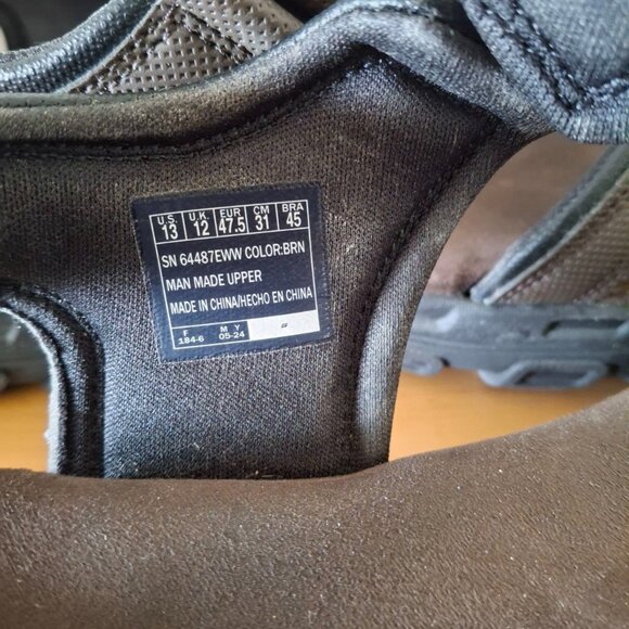 Skechers Men's Garver Louden 3 Strap Sandal Size 13 - Picture 4 of 6